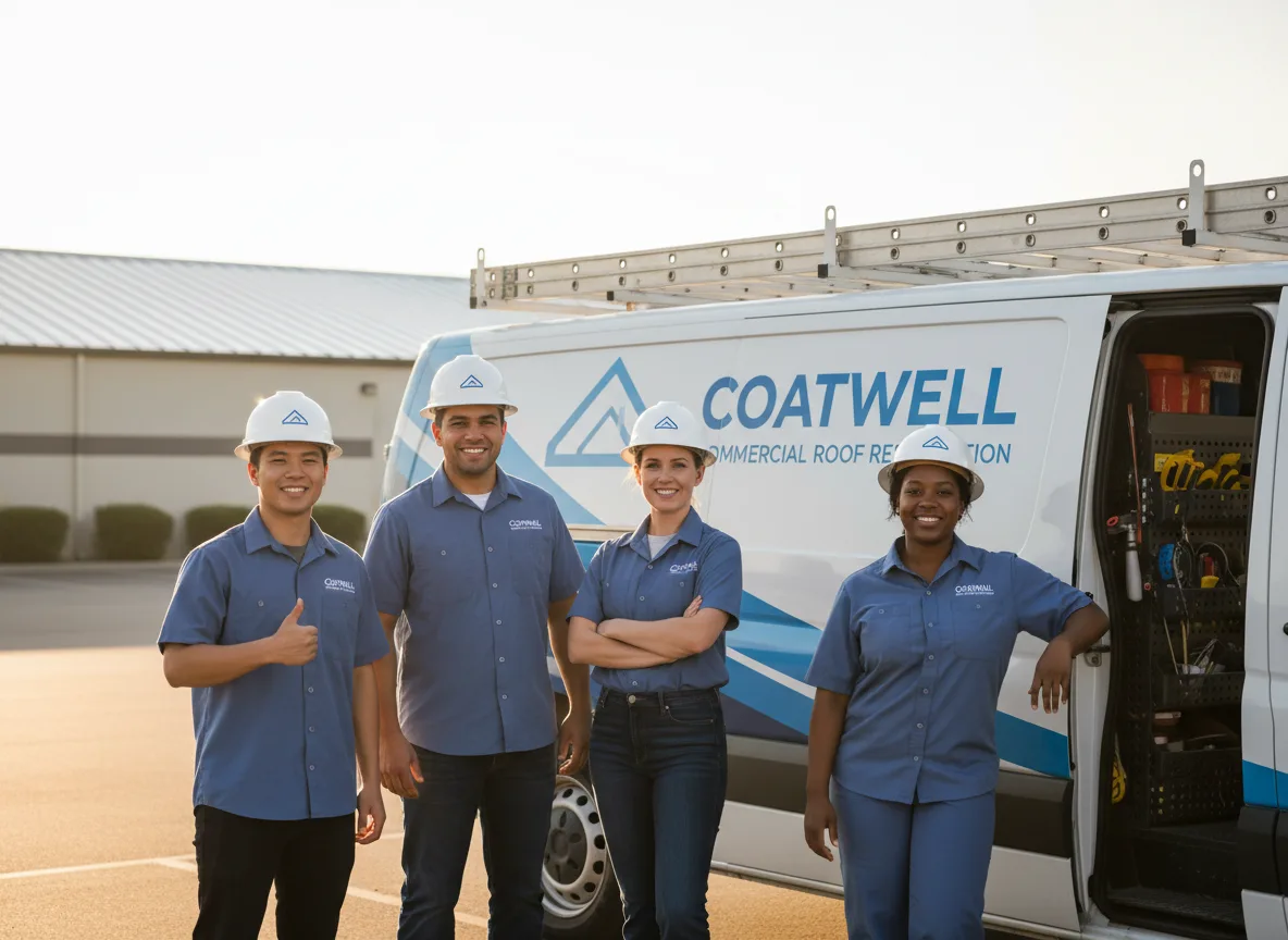 Commercial roof coating company in Riverbank, CA
